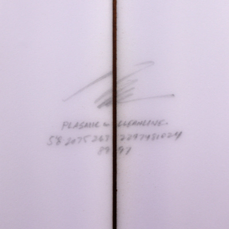 Load image into Gallery viewer, Album Surf Plasmic 5'8 × 20 ¾ × 2 ⅝ Surfboard - Clear 4
