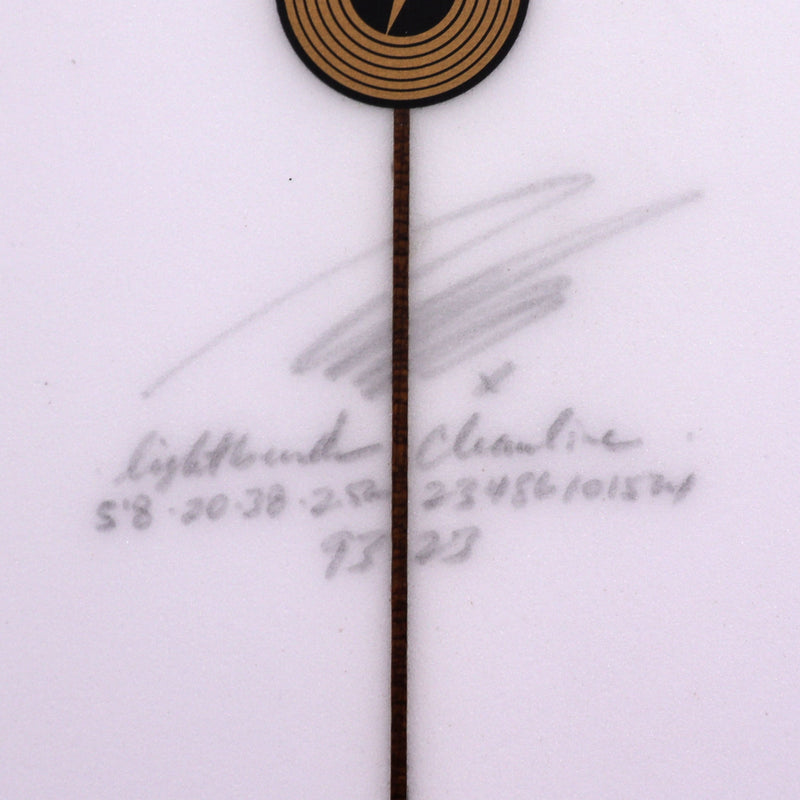 Load image into Gallery viewer, Album Surf Lightbender 5'8 × 20 ⅜ × 2.52 Surfboard - Clear 4
