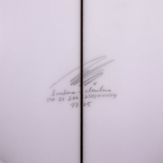 Album Surf Sunstone 5'10 × 21 × 2 ⅔ Surfboard - Clear 4