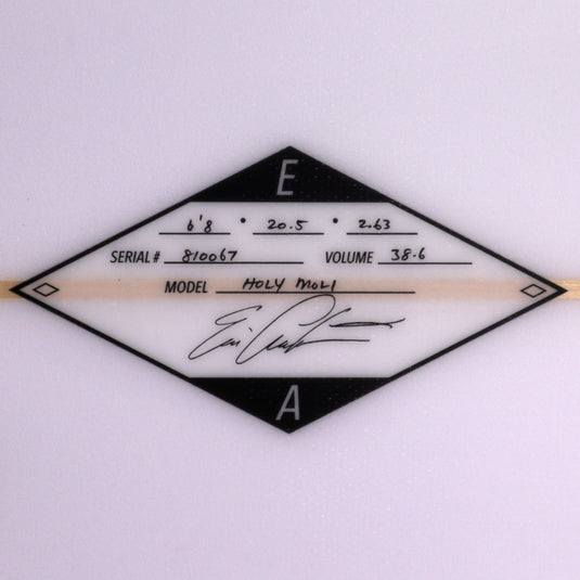 Arakawa Holy Moli 6'8 × 20 ½ × 2 ⅝ Surfboard 4