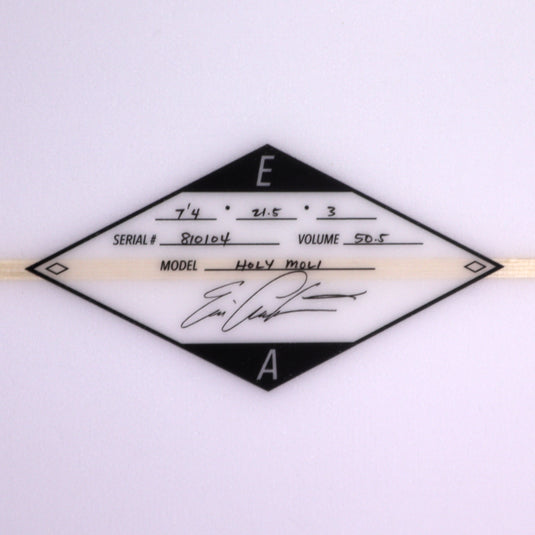 Arakawa Holy Moli 7'4 × 21 ½ × 3 Surfboard 4