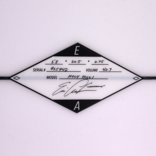 Arakawa Holy Moli 6'8 × 20 ½ × 2 ¾ Surfboard 4