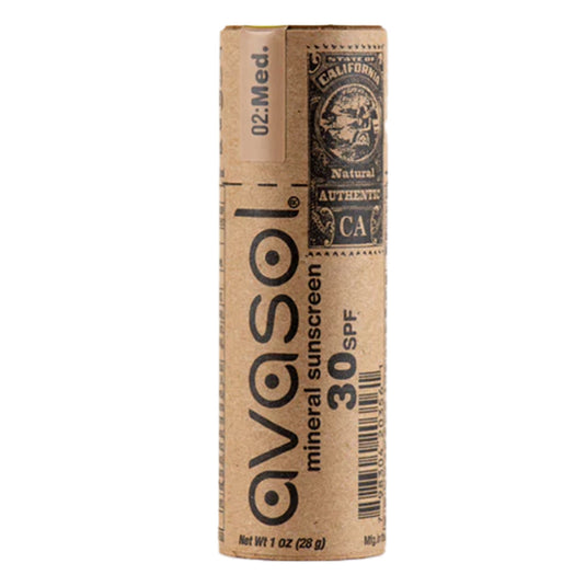 Avasol Surfer's Barrier Tinted Mineral Sunscreen Stick - SPF 30 1