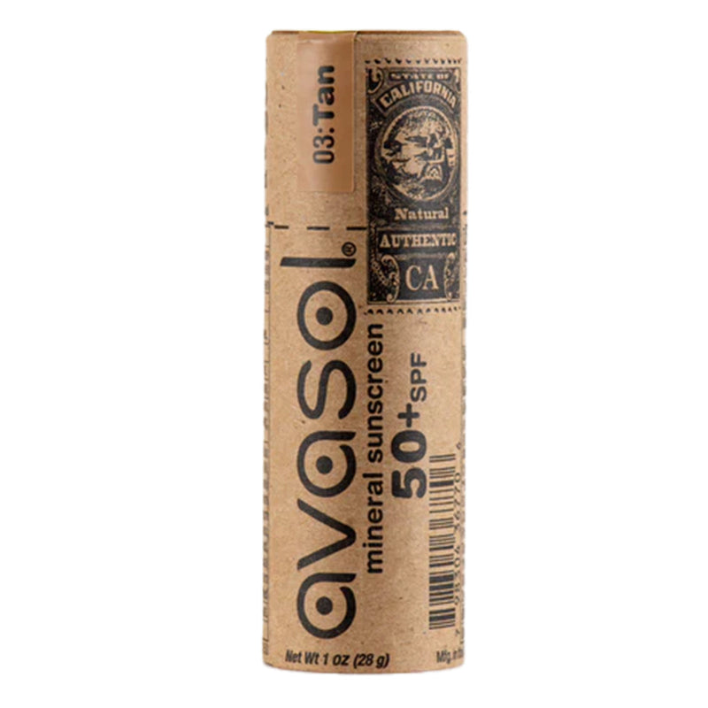 Load image into Gallery viewer, Avasol Surfer's Barrier Tinted Mineral Sunscreen Stick - SPF 50+ 7
