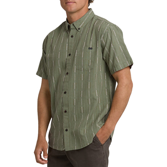 Billabong All Day Jacquard Short Sleeve Button-Down Shirt 3