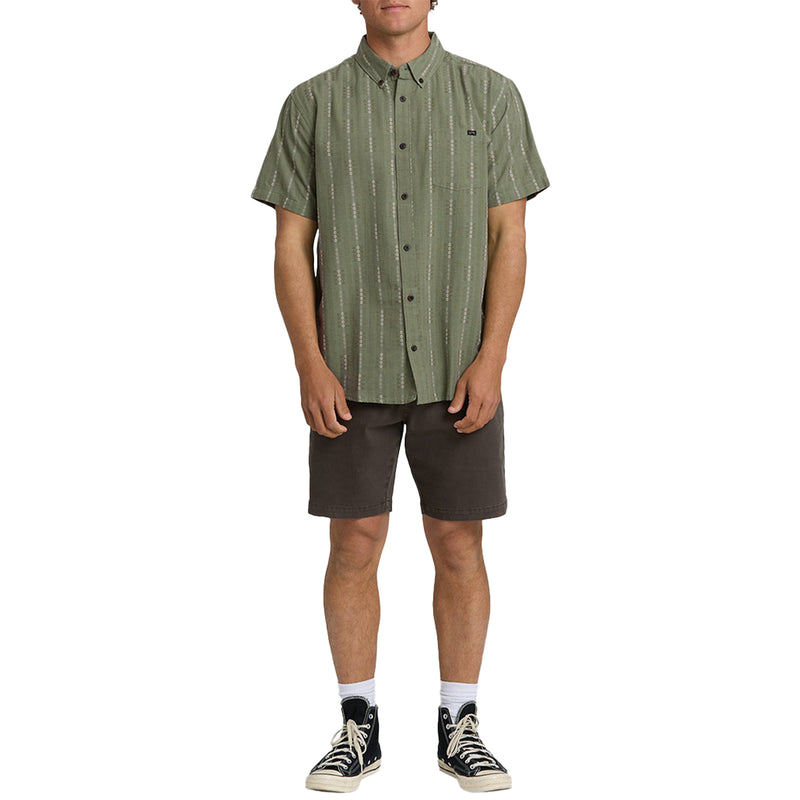 Load image into Gallery viewer, Billabong All Day Jacquard Short Sleeve Button-Down Shirt 5
