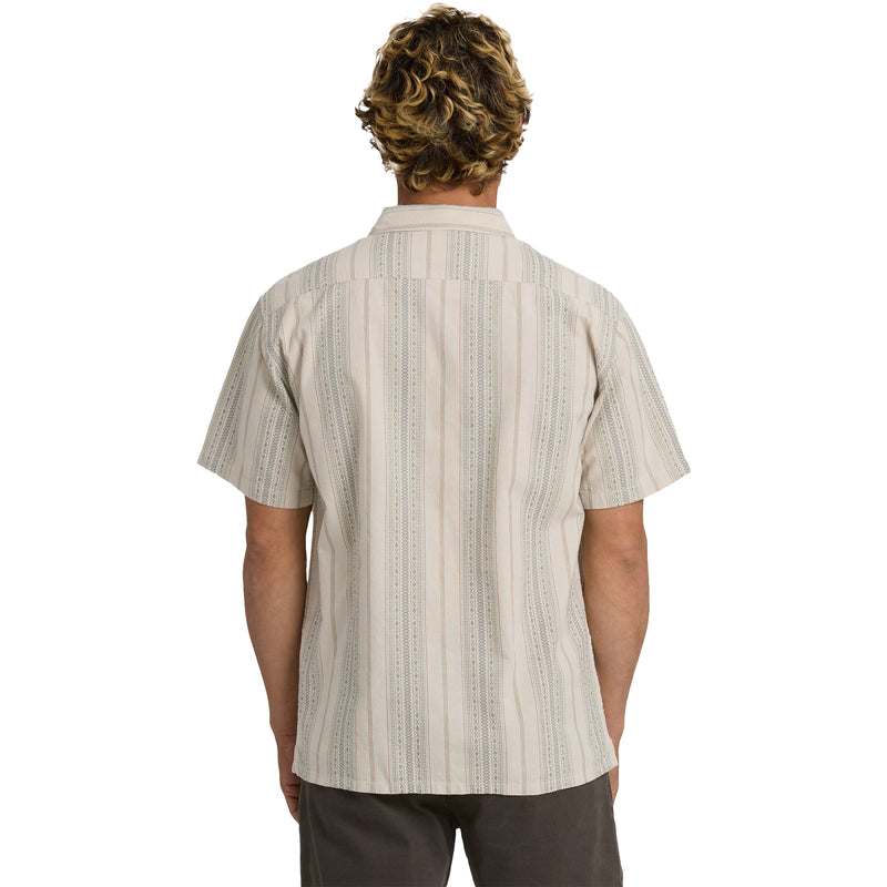 Load image into Gallery viewer, Billabong Sundays Jacquard Short Sleeve Button-Up Shirt 2

