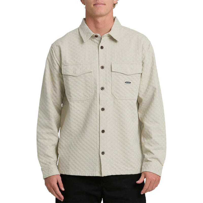 Load image into Gallery viewer, Billabong Bad Dog Long Sleeve Button-Up Flannel Shirt 1
