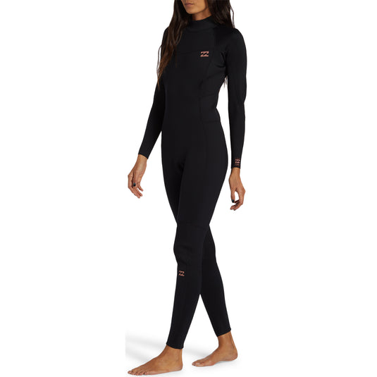 Billabong Women's Foil 3/2 Back-Zip Wetsuit 3