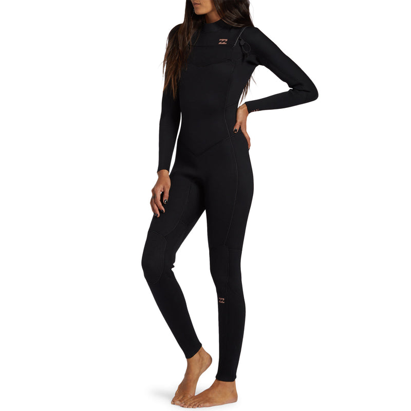 Load image into Gallery viewer, Billabong Women's Foil 4/3 Chest-Zip Wetsuit 3
