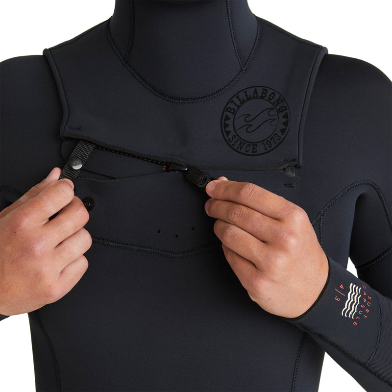 Load image into Gallery viewer, Billabong Women's Salty Dayz Natural Upcycler 4/3 Hooded Chest-Zip Wetsuit 6
