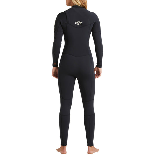 Billabong Women's Synergy Natural Upcycler 3/2 Chest-Zip Wetsuit 5
