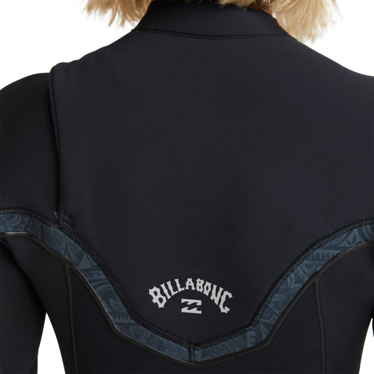 Billabong Women's Furnace Natural Upcycler 4/3 Chest-Zip Wetsuit 9