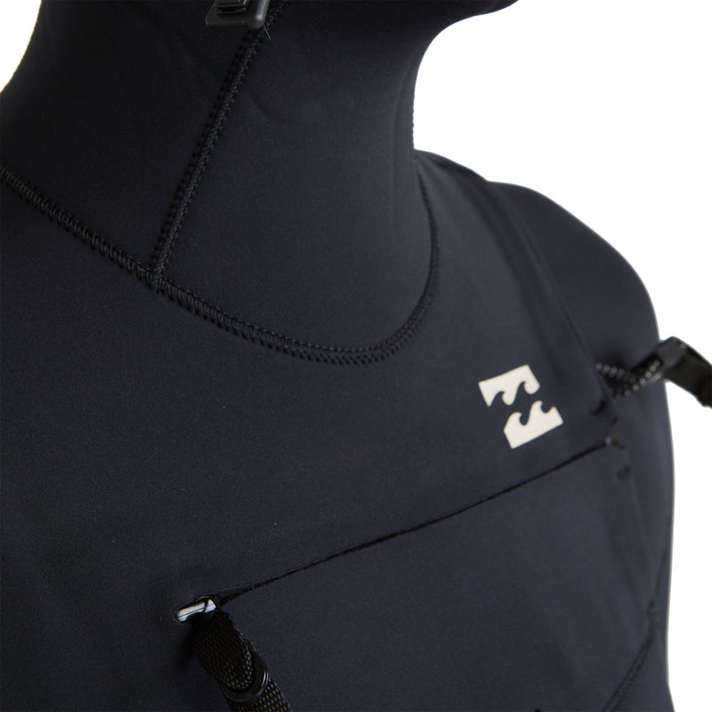 Load image into Gallery viewer, Billabong Women's Synergy Natural Upcycler 5/4 Hooded Chest-Zip Wetsuit 5

