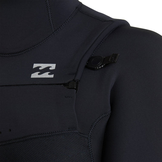 Billabong Women's Furnace Natural Upcycler 5/4 Hooded Chest-Zip Wetsuit 9