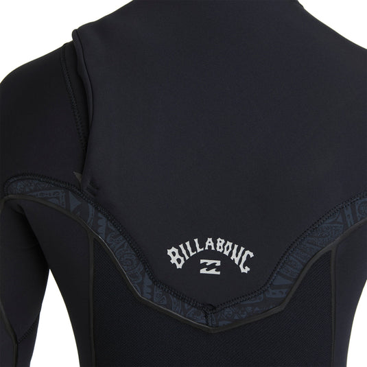Billabong Women's Furnace Natural Upcycler 5/4 Hooded Chest-Zip Wetsuit 10