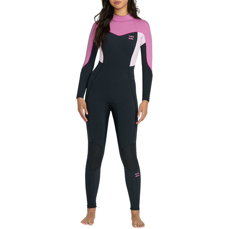 Load image into Gallery viewer, Billabong Women's Cleanline Synergy Natural Upcycler 5/4 Back-Zip Wetsuit 3
