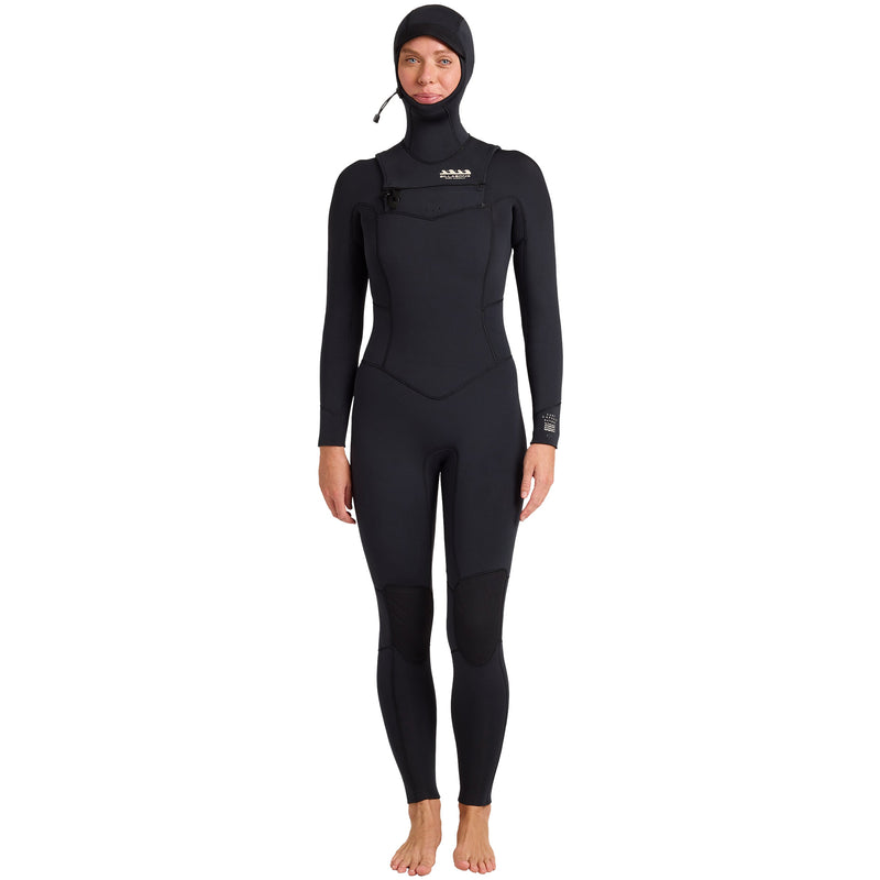 Load image into Gallery viewer, Billabong Women's Salty Dayz 5/4 Hooded Chest-Zip Wetsuit 1
