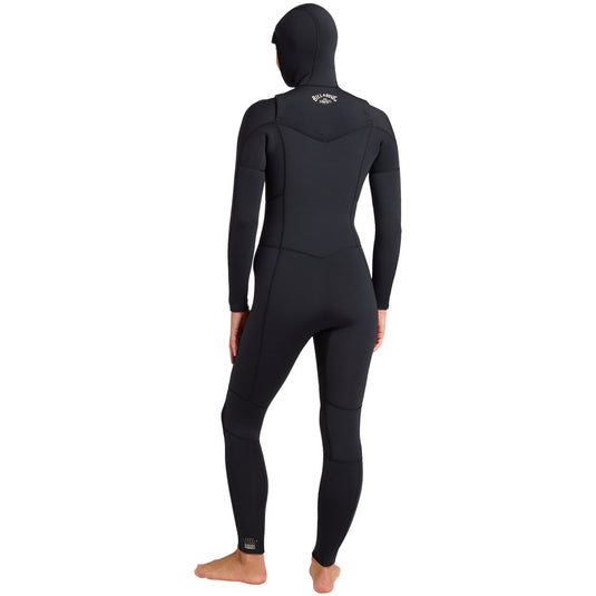 Billabong Women's Salty Dayz 5/4 Hooded Chest-Zip Wetsuit 2