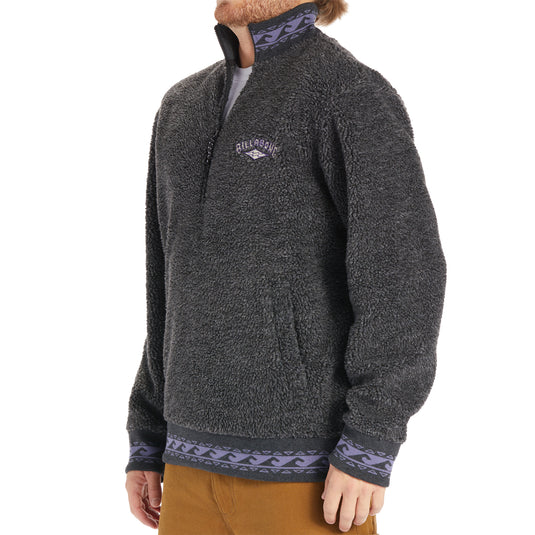 Billabong Boundary Bunyip Half-Zip Mock-Neck Sweatshirt 4