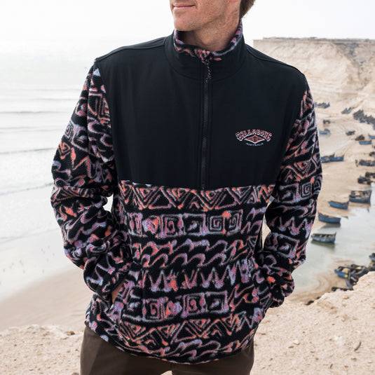 Billabong Boundary Re-Issue Half-Zip Mock-Neck Sweatshirt 10
