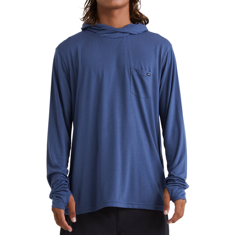 Load image into Gallery viewer, Billabong Eclipse Long Sleeve Hooded Rash Guard 1
