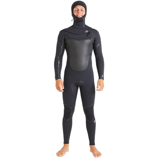 Billabong Absolute Natural+ Upcycler 5/4 Hooded Chest-Zip Wetsuit 1