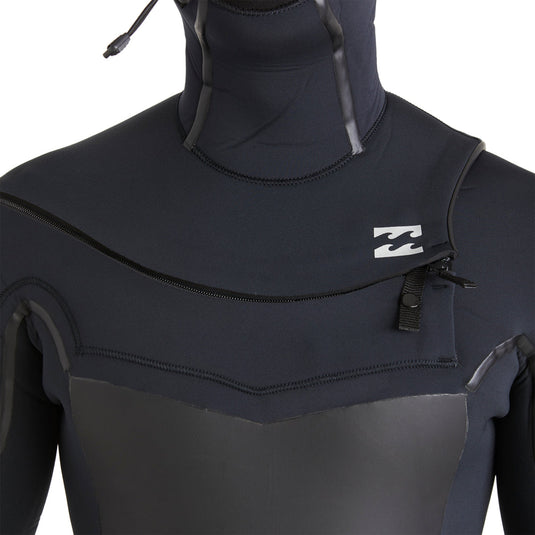 Billabong Absolute Natural+ Upcycler 5/4 Hooded Chest-Zip Wetsuit 5