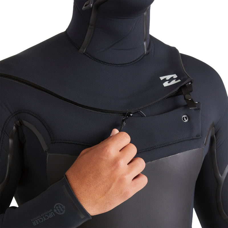 Load image into Gallery viewer, Billabong Absolute Natural+ Upcycler 5/4 Hooded Chest-Zip Wetsuit 6
