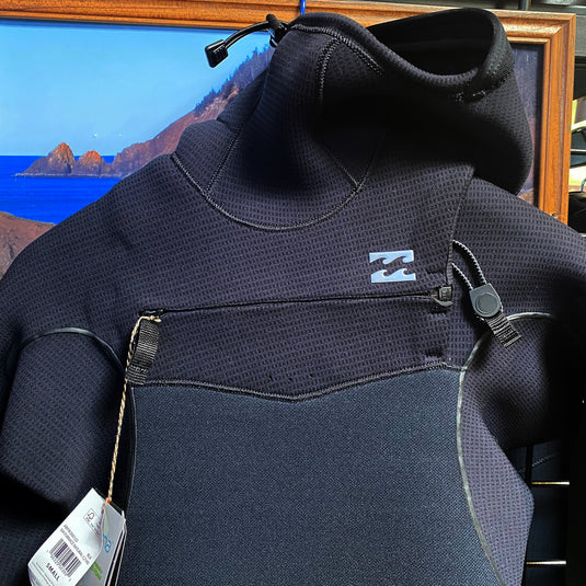 Billabong Furnace Natural Upcycler 6/5 Hooded Chest-Zip Wetsuit 4