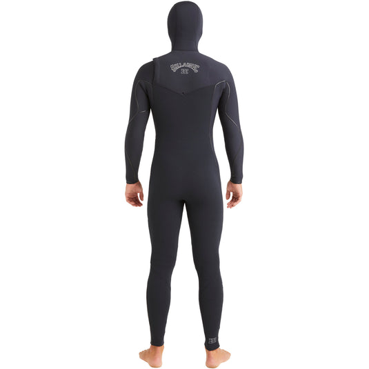 Billabong Furnace Natural Upcycler 6/5 Hooded Chest-Zip Wetsuit 2
