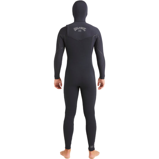 Billabong Furnace Natural Upcycler 5/4 Hooded Chest-Zip Wetsuit 2
