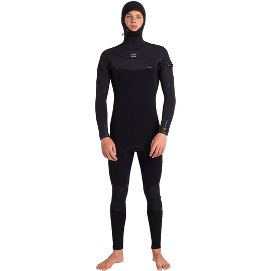 Billabong Furnace Ultra 5/4 Hooded Gullwing Chest-Zip Wetsuit