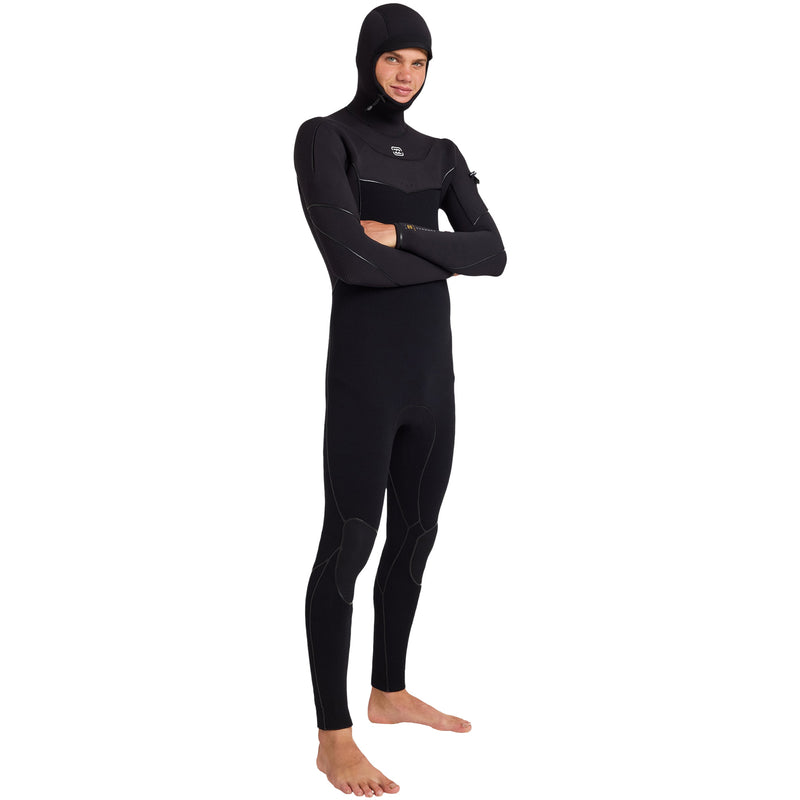 Load image into Gallery viewer, Billabong Furnace Ultra 5/4 Hooded Gullwing Chest-Zip Wetsuit 4
