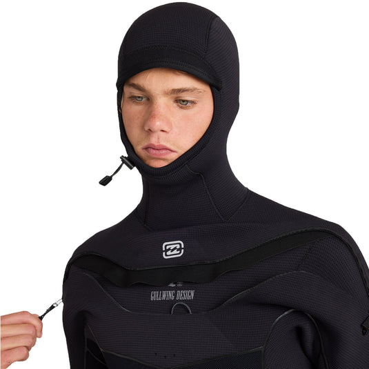 Billabong Furnace Ultra 5/4 Hooded Gullwing Chest-Zip Wetsuit 8