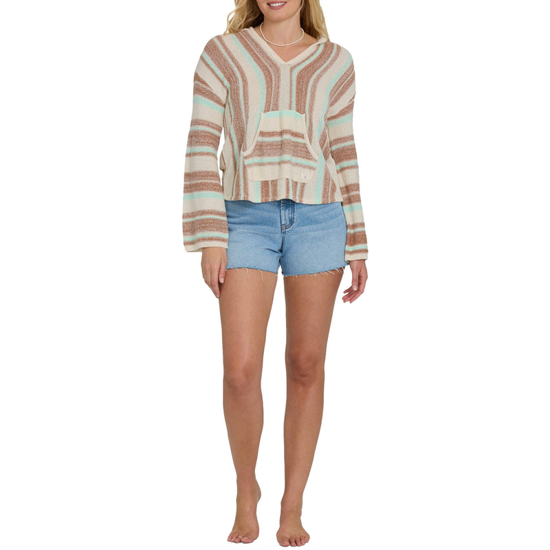 Load image into Gallery viewer, Billabong Women's Baja Beach Hooded Sweater
