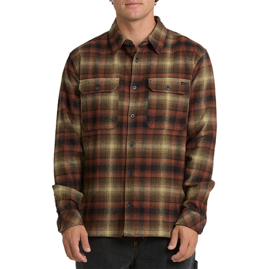 Billabong Offshore Long Sleeve Button-Up Flannel Shirt 6