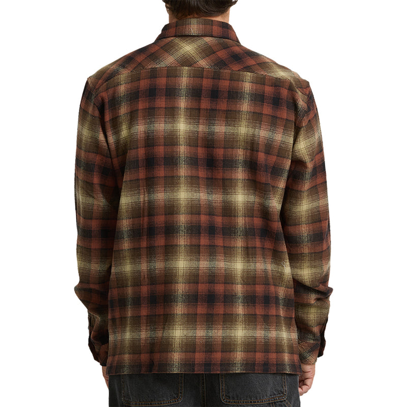 Load image into Gallery viewer, Billabong Offshore Long Sleeve Button-Up Flannel Shirt 7
