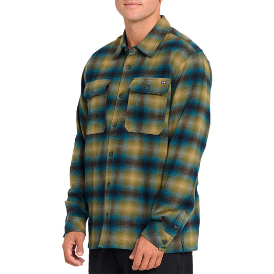 Billabong Offshore Long Sleeve Button-Up Flannel Shirt 3