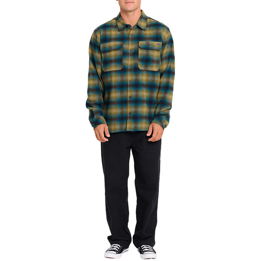 Billabong Offshore Long Sleeve Button-Up Flannel Shirt 5