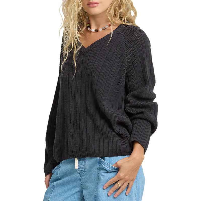 Load image into Gallery viewer, Billabong Women's Dallas V-Neck Sweater 3
