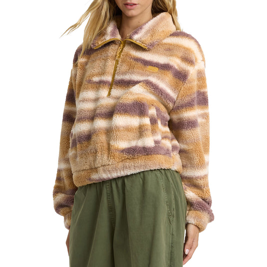 Billabong Women's A/Div Barra Sherpa Half-Zip Pullover Fleece 3