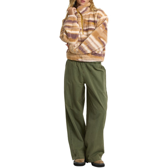 Billabong Women's A/Div Barra Sherpa Half-Zip Pullover Fleece 5