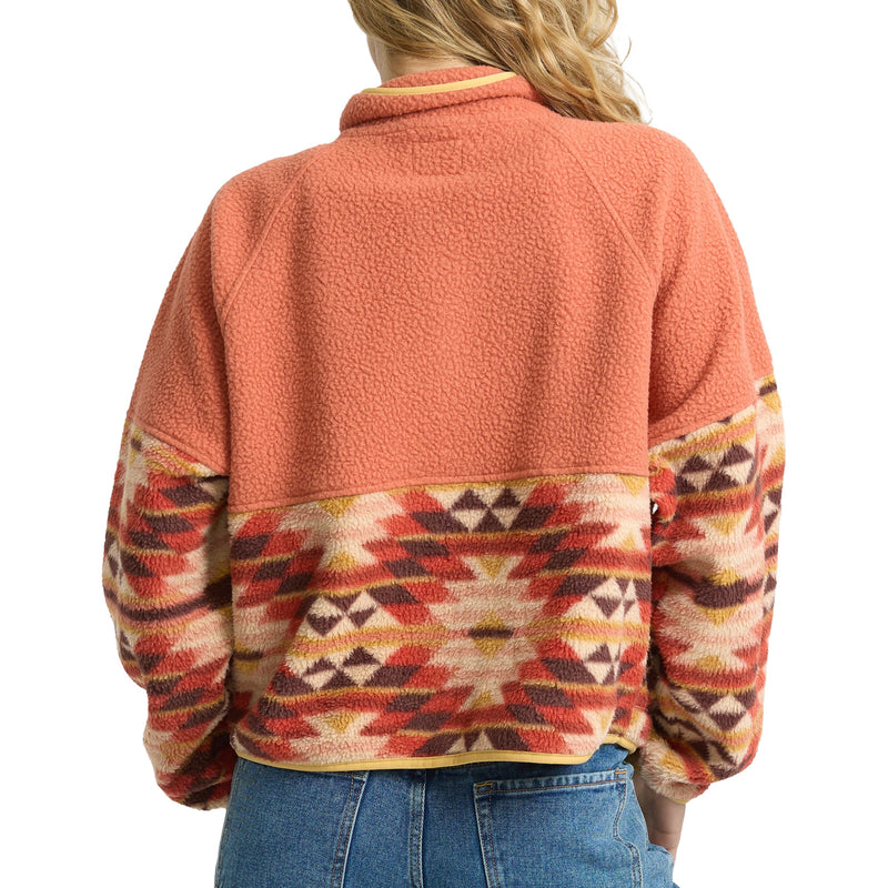 Load image into Gallery viewer, Billabong Women's A/Div Popyo Snap-Button Sherpa Jacket 2
