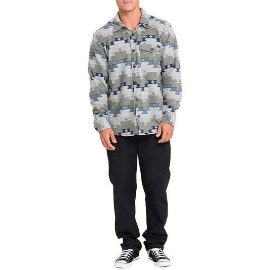 Billabong A/Div Furnace Long Sleeve Snap-Button Flannel Shirt 5