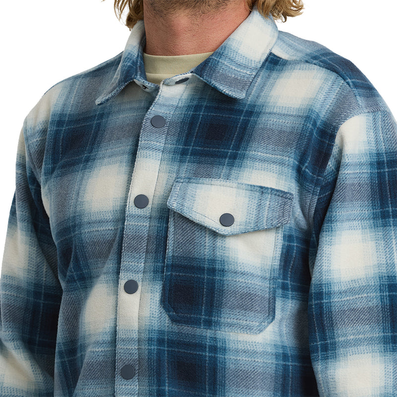 Load image into Gallery viewer, Billabong A/Div Furnace Long Sleeve Snap-Button Flannel Shirt 9
