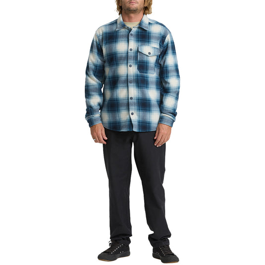 Billabong A/Div Furnace Long Sleeve Snap-Button Flannel Shirt 10