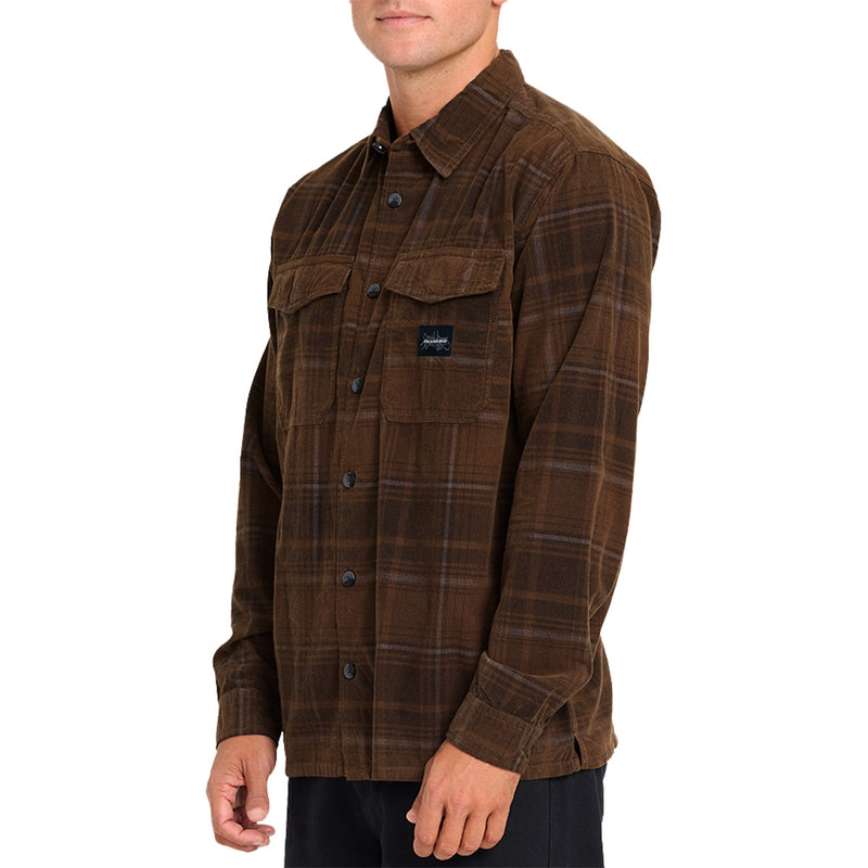 Load image into Gallery viewer, Billabong Bad Dog Long Sleeve Button-Up Flannel Shirt 4
