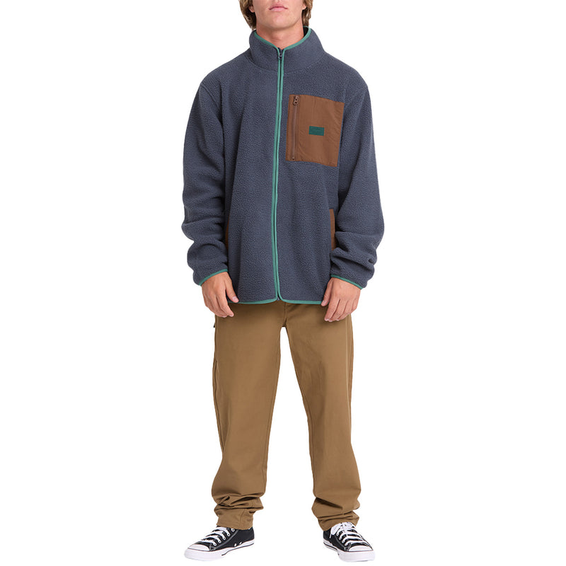 Load image into Gallery viewer, Billabong Alpine Mock Neck Zip-Up Fleece Sweatshirt 6

