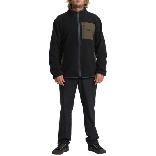 Billabong Alpine Mock Neck Zip-Up Fleece Sweatshirt 11